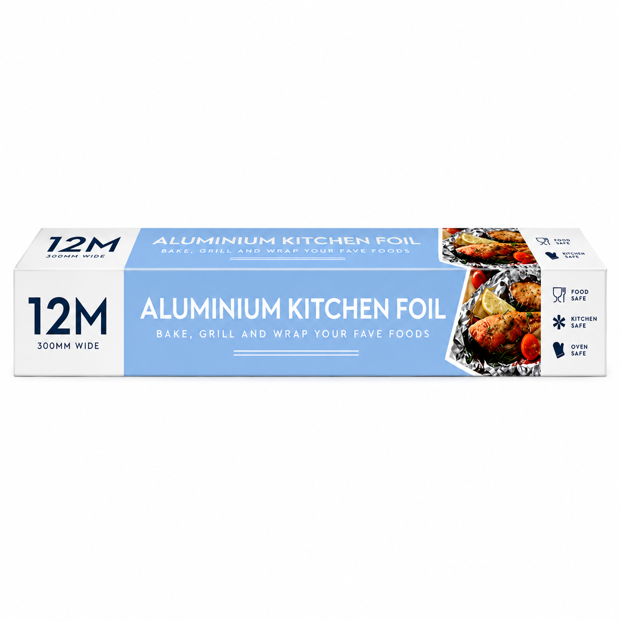 Aluminium kitchen foil 12m.