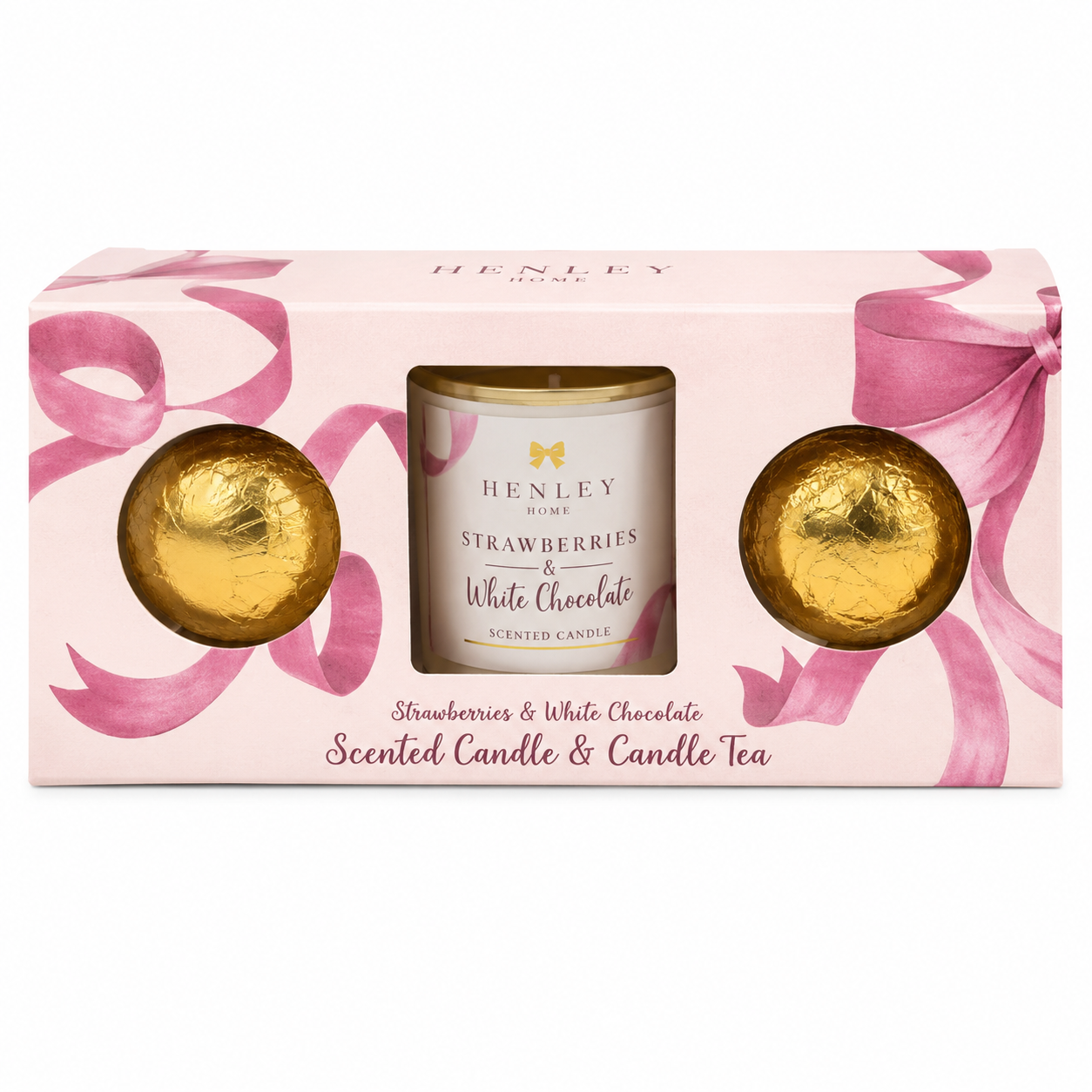 Serene Moments relaxing bath & candle trio