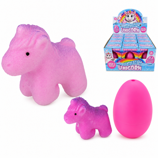 Growing unicorn egg in box