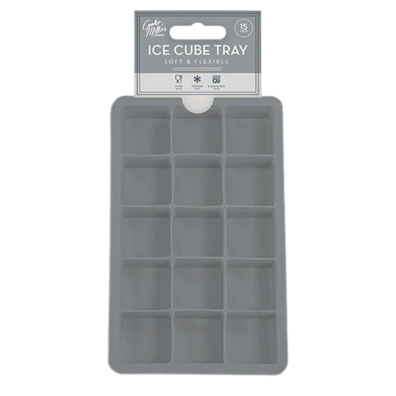 Silicone ice cube tray
