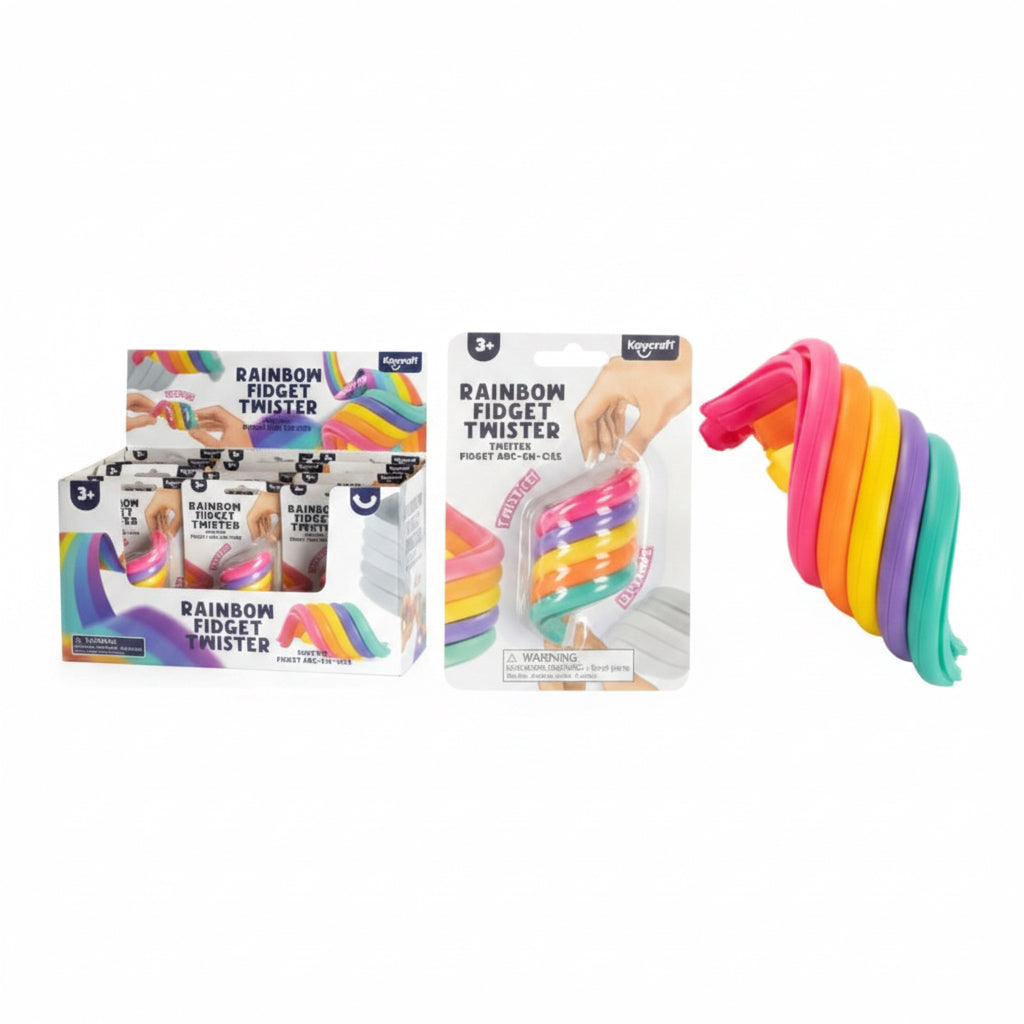 Rainbow fidget twister