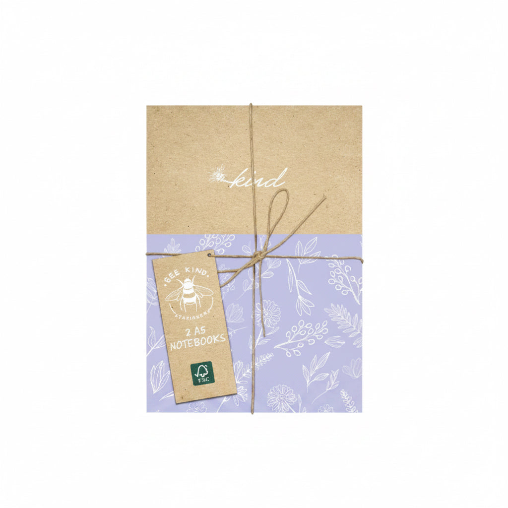 Bee kind 2 pack notebooks