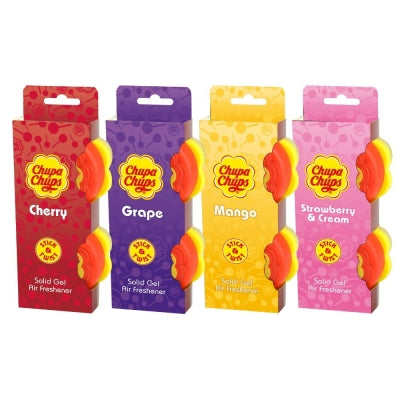 Chupa Chups stick on air fresheners 2 pack