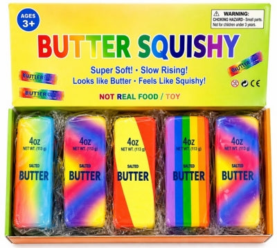 Rainbow squishy butter 13cm