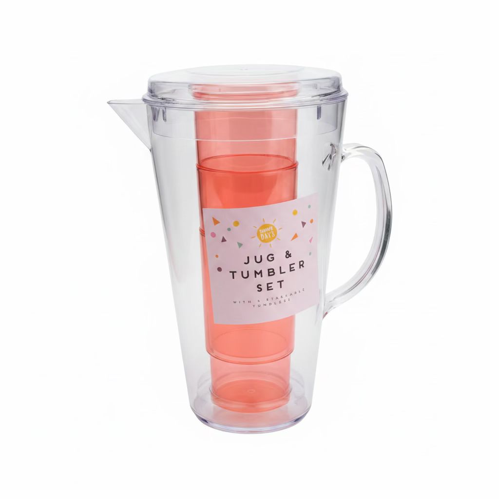 Summer jug and tumbler set
