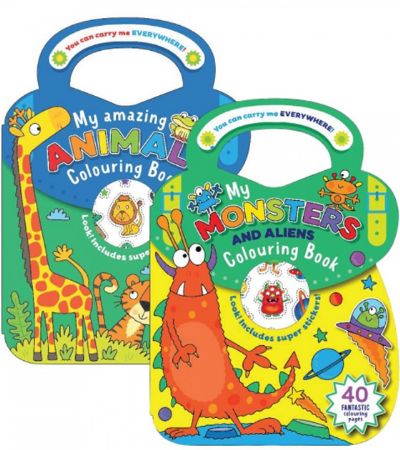 Colour & sticker bag book