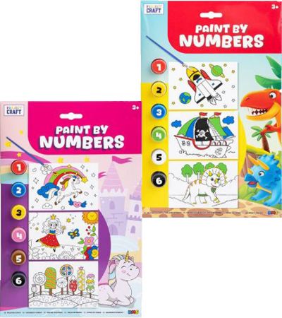 Project craft paint by numbers