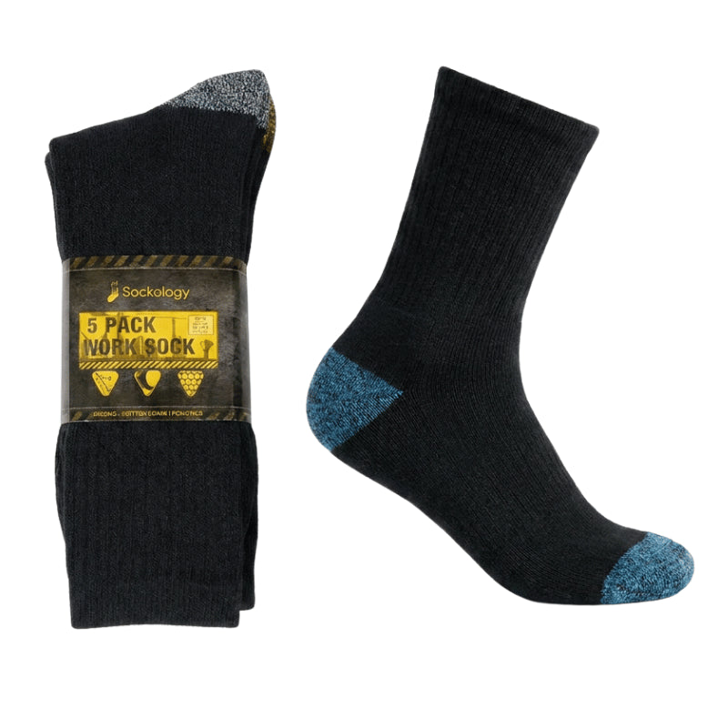 Sockology work socks 5 pack