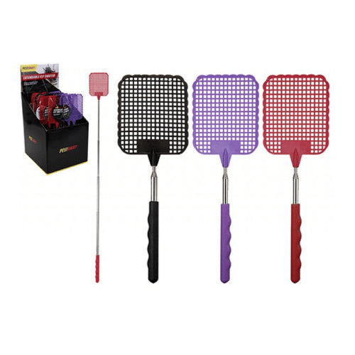 Extendable fly swatter
