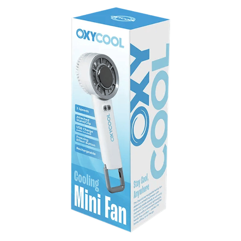 Oxycool mini handheld fan