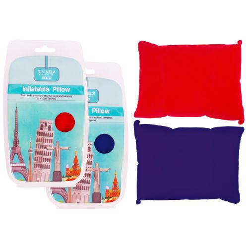 Travel essentials inflatable pillow