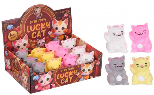 Stretchy lucky cat