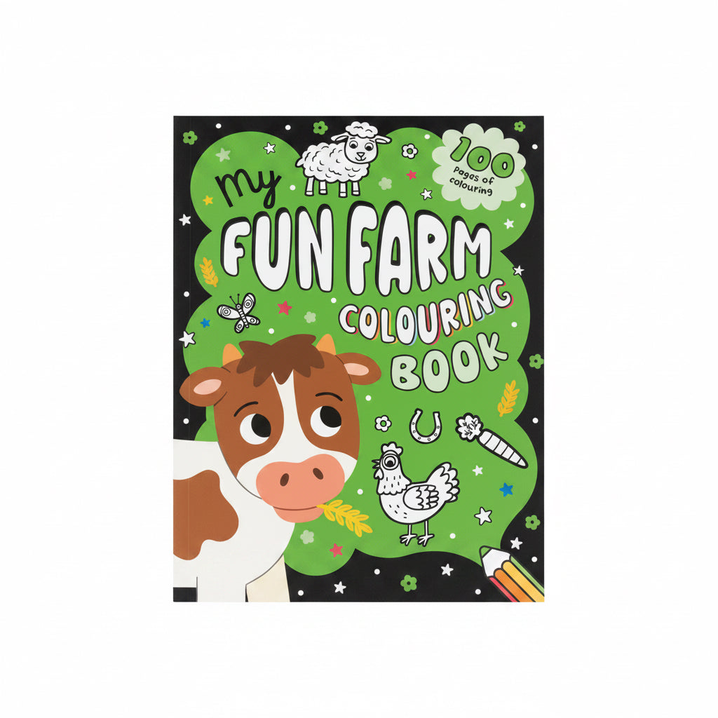 My fun farm colouring book