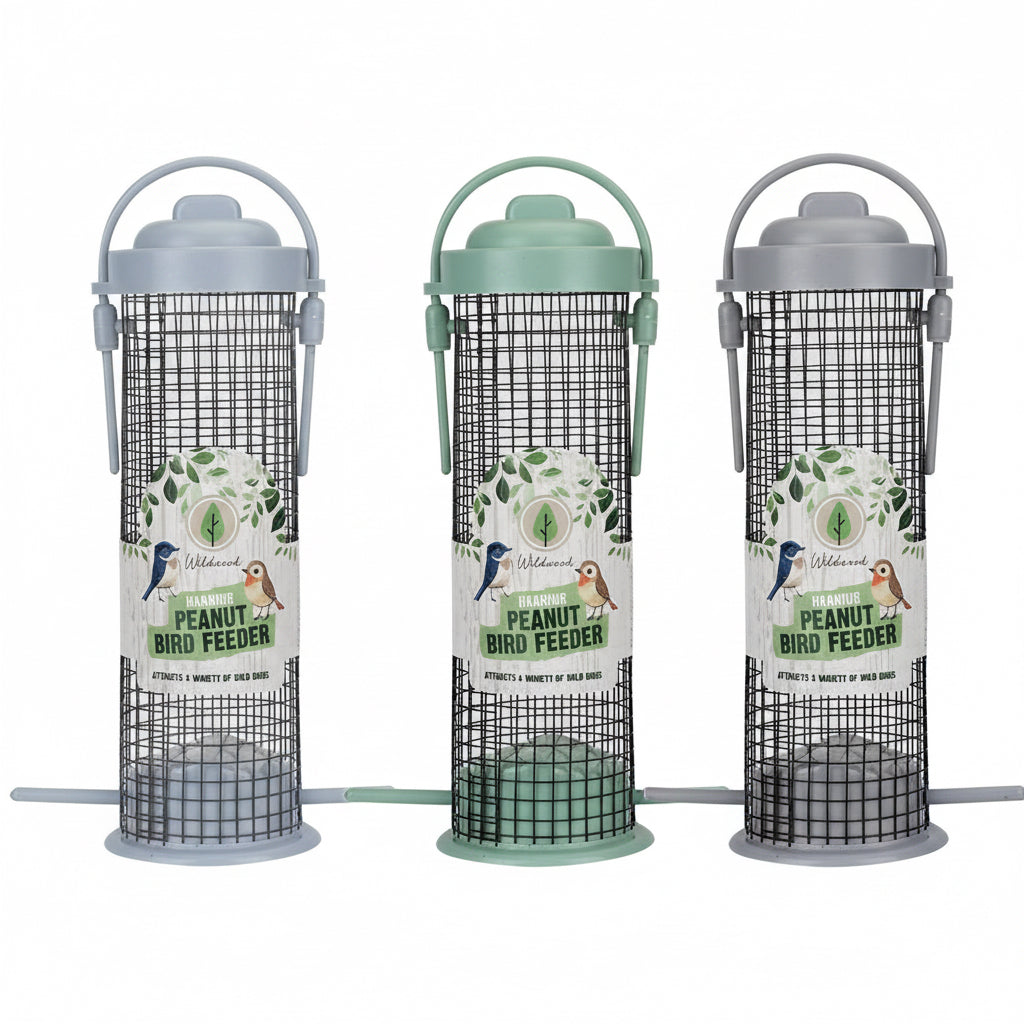 Hanging peanut bird feeder 23cm