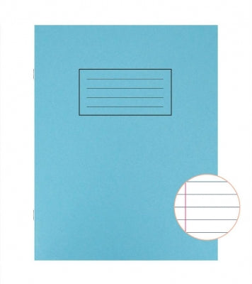 Silvine exercise book - blue lined