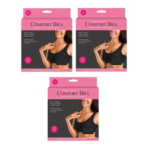 Comfort bra - black