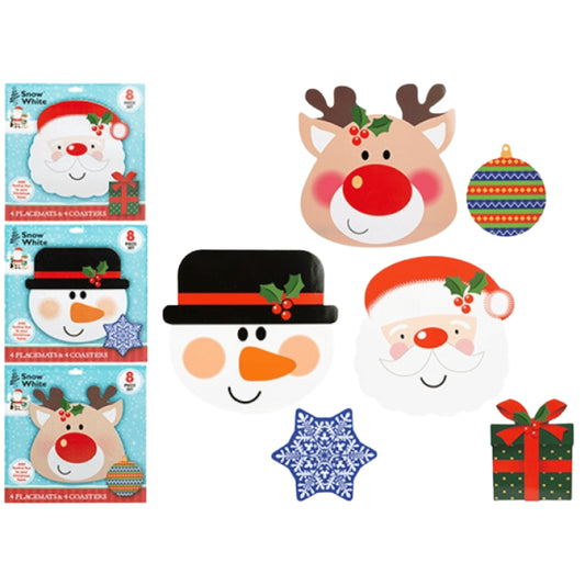 Christmas placemats & coasters set