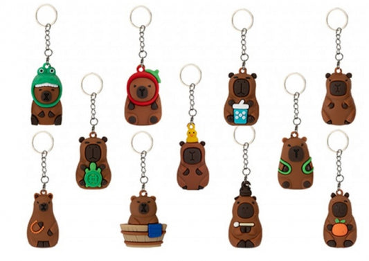 Capybara keyring
