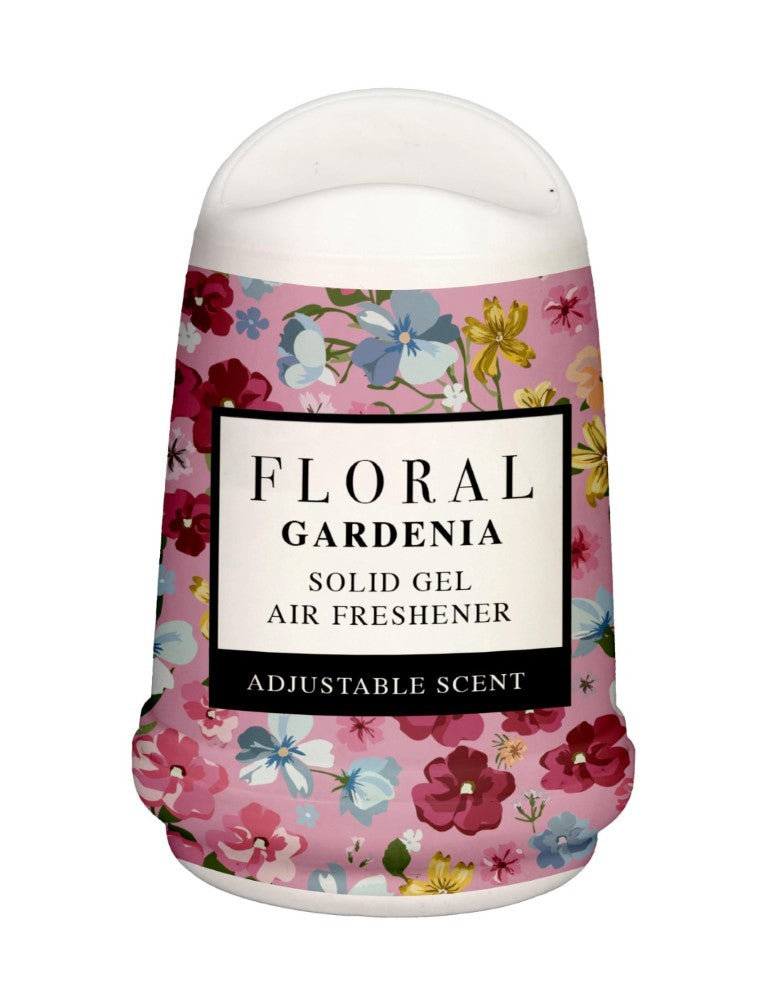 Floral solid gel air freshener - gardenia