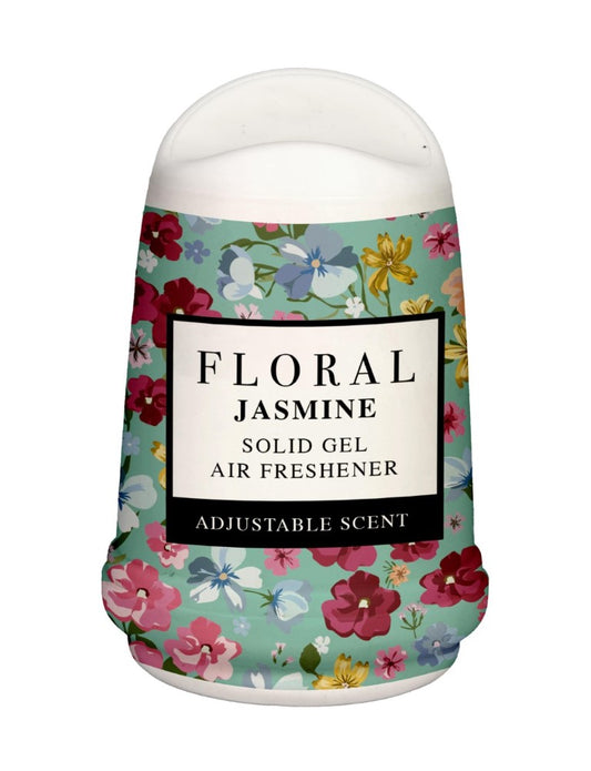 Floral solid gel air freshener - jasmine