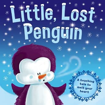 Little, lost penguin story book
