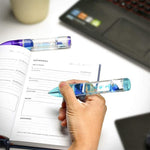 Bubble cascade pen
