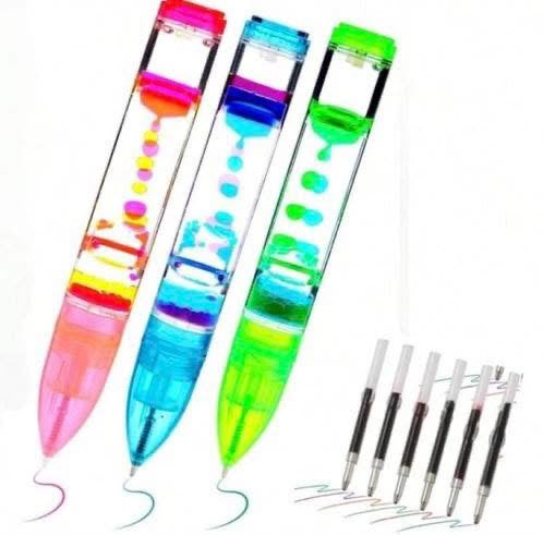 Bubble cascade pen