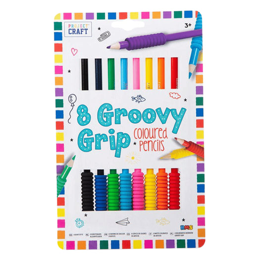 Groovy grip coloured pencils