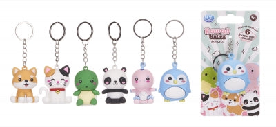 3D kawaii kutie keyring