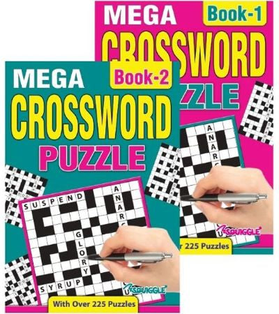 A5 crossword puzzle book