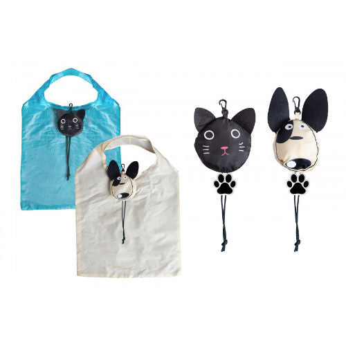 Folding tote shopping bag