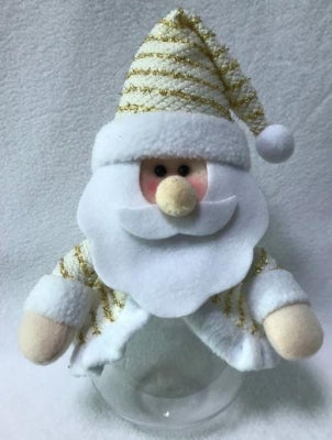 Santa candy jar