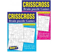 A4 Criss cross puzzle book