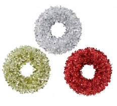 Dots tinsel wreath