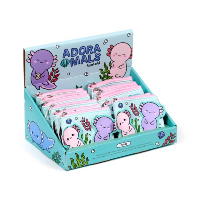Maddie the axolotl purse