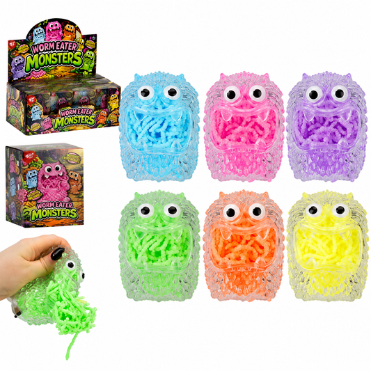 Squidgy monster worm eater