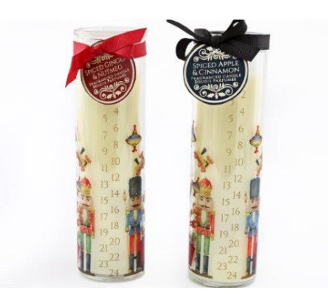 Christmas workshop advent tube candle
