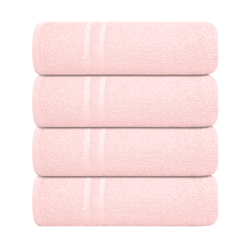 Bath sheet - blush pink