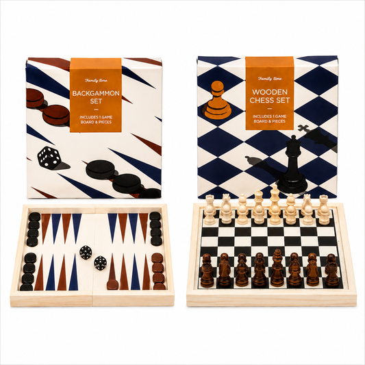 Mini chess / backgammon game