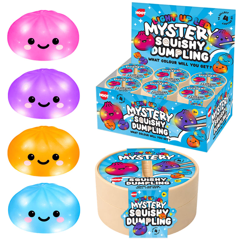 Light up LED mystery squishy dumpling.