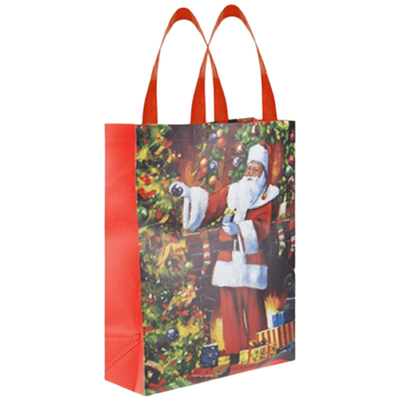 Large Santa shopping bag.