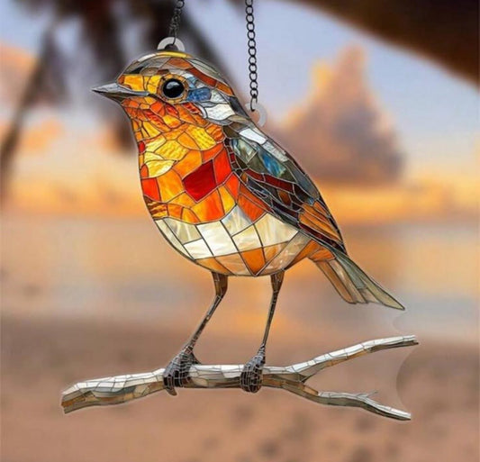 Robin suncatcher