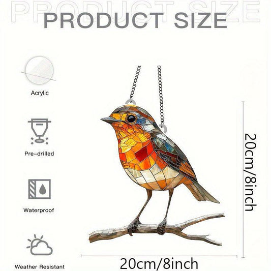 Robin suncatcher