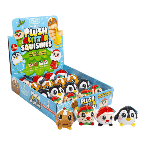 Plush Christmas glitter squishy