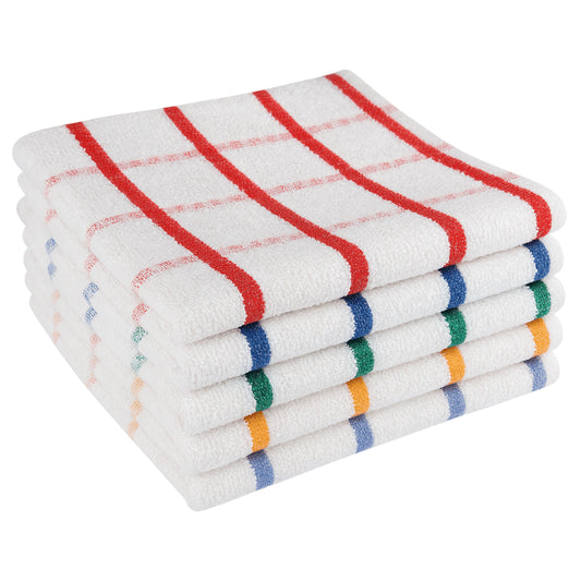 Checkered tea towel