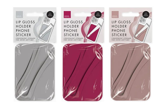 Lip gloss holder phone sticker
