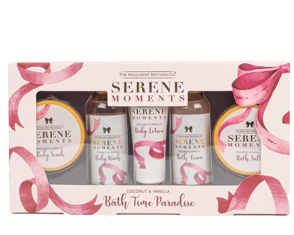 Serene Moments bath time paradise gift set