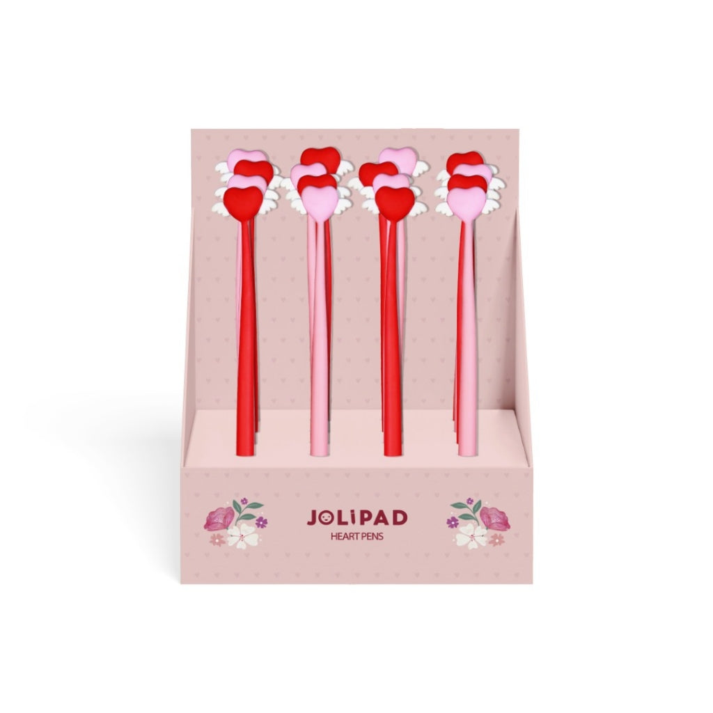 Jolipad heart topper pen