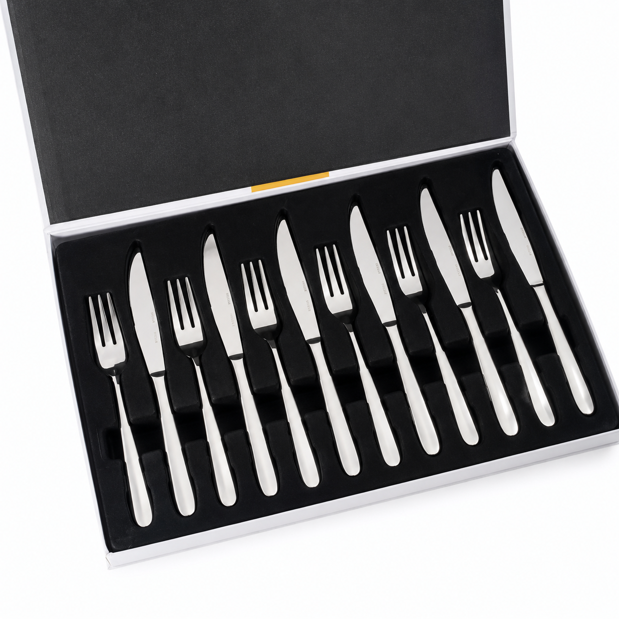 Stellar Winchester 12 piece steak knife & fork set