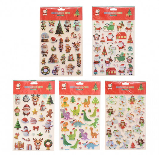 Kids Christmas laser stickers